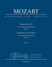Concerto in A major, No.5, KV 219